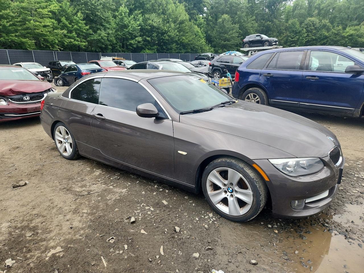 2011 Bmw 328 I Brown vin: WBADW3C52BE539781