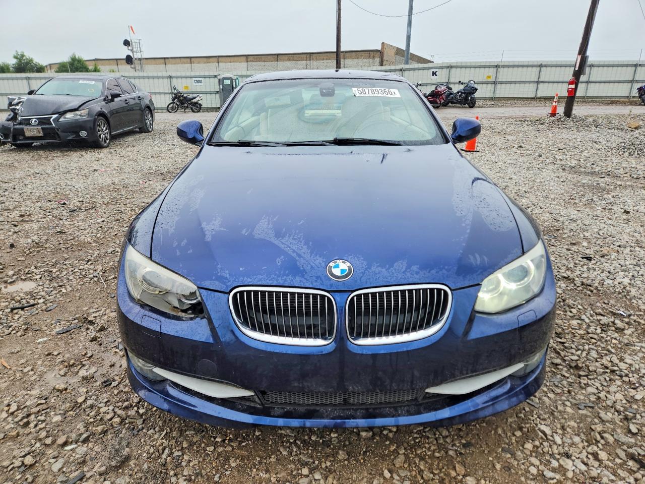 2012 Bmw 328 I Blue vin: WBADW3C52CE446731