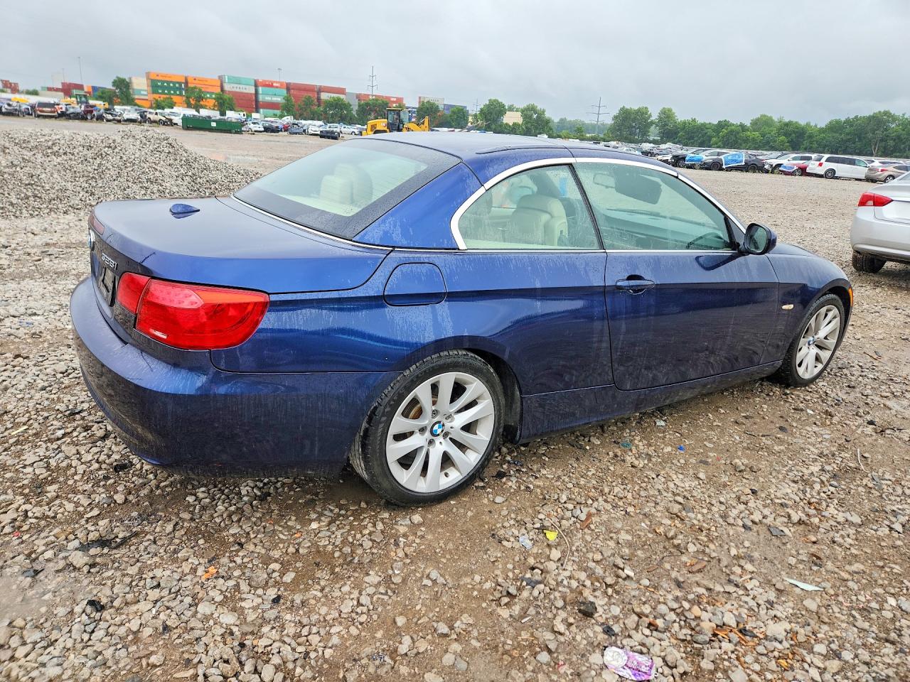2012 Bmw 328 I Blue vin: WBADW3C52CE446731
