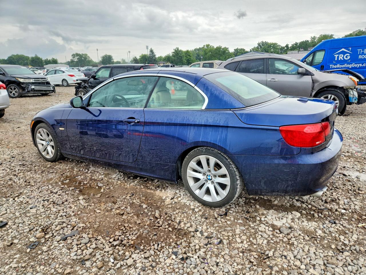 2012 Bmw 328 I Blue vin: WBADW3C52CE446731