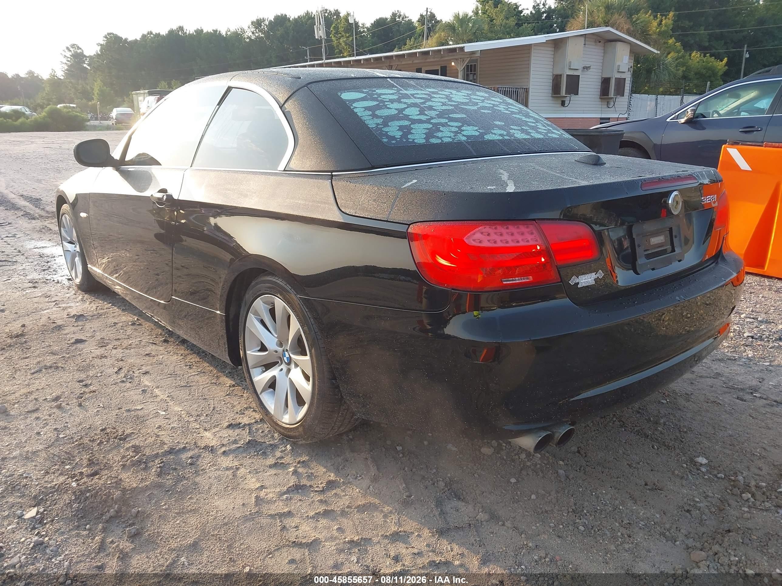 2013 Bmw 328i   Черный vin: WBADW3C52DJ526281