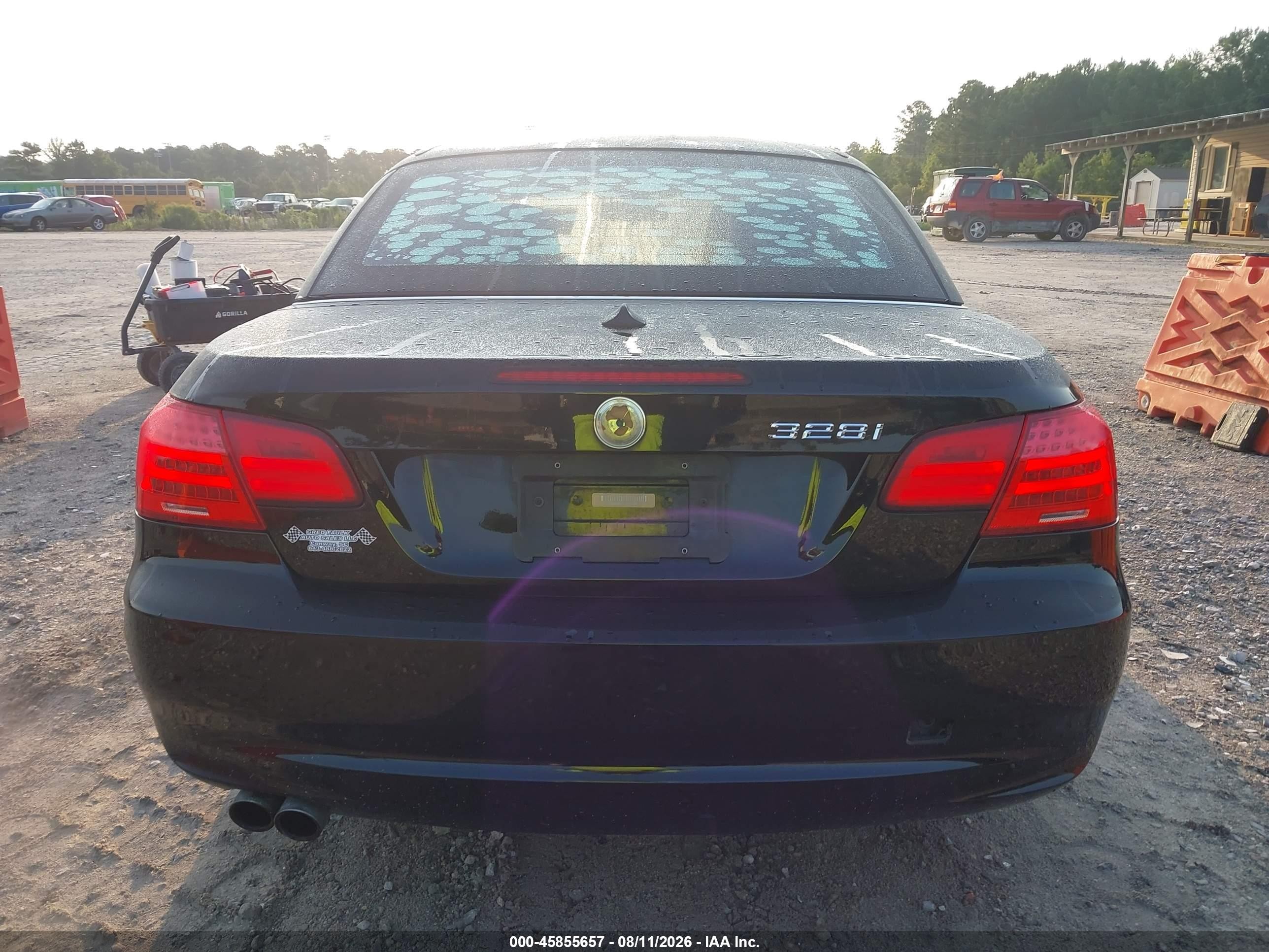 2013 Bmw 328i   Черный vin: WBADW3C52DJ526281