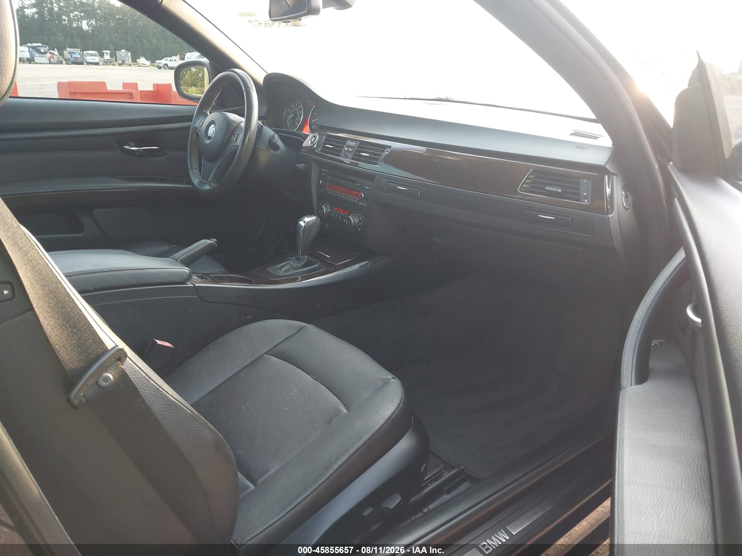 2013 Bmw 328i   Черный vin: WBADW3C52DJ526281