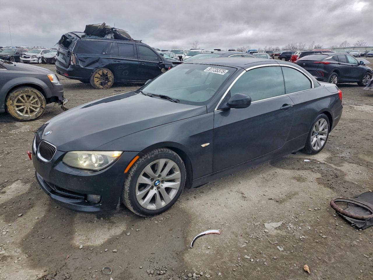 2011 Bmw 28i Черный vin: WBADW3C53BE539661