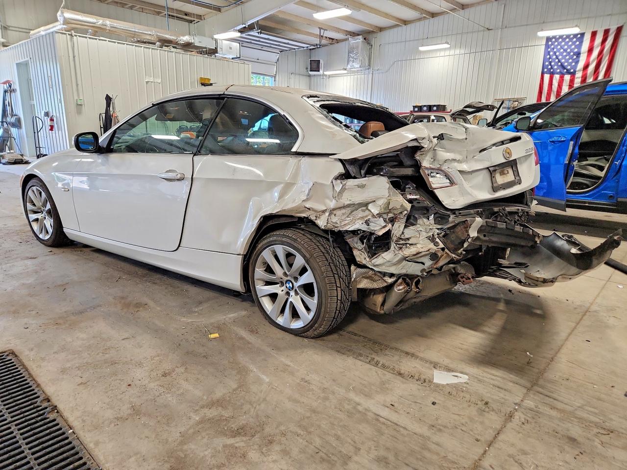 2012 Bmw 328 I White vin: WBADW3C53CE823485