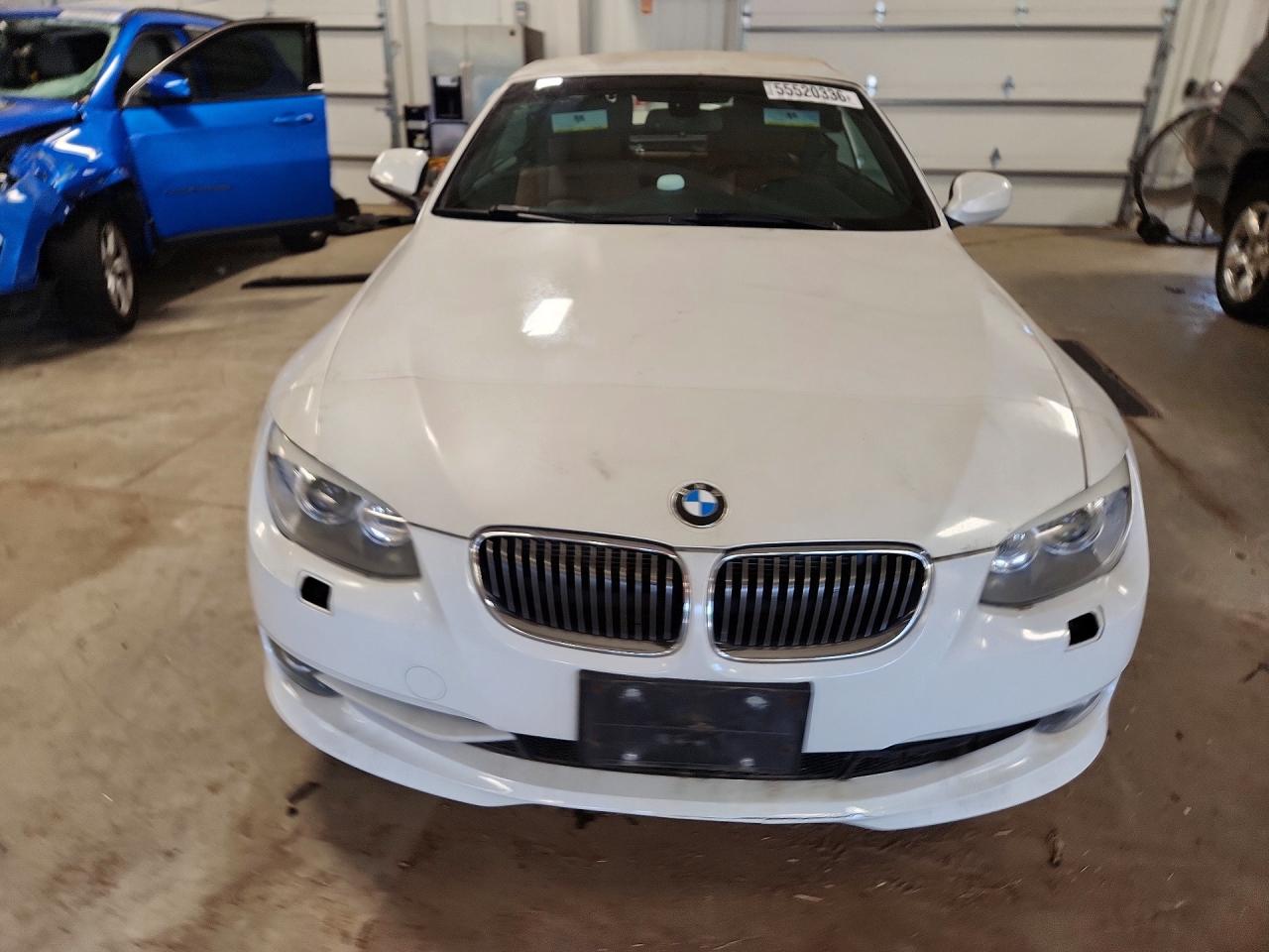 2012 Bmw 328 I White vin: WBADW3C53CE823485
