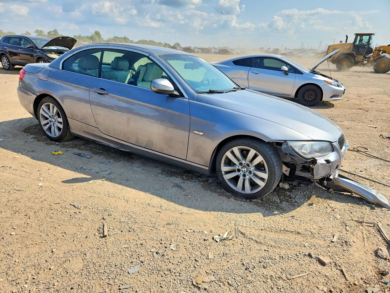 2013 Bmw 328 I Gray vin: WBADW3C53DJ527150