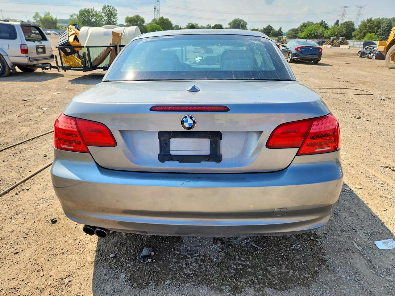 2013 Bmw 328 I Gray vin: WBADW3C53DJ527150