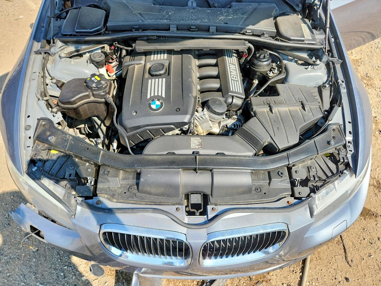 2013 Bmw 328 I Gray vin: WBADW3C53DJ527150