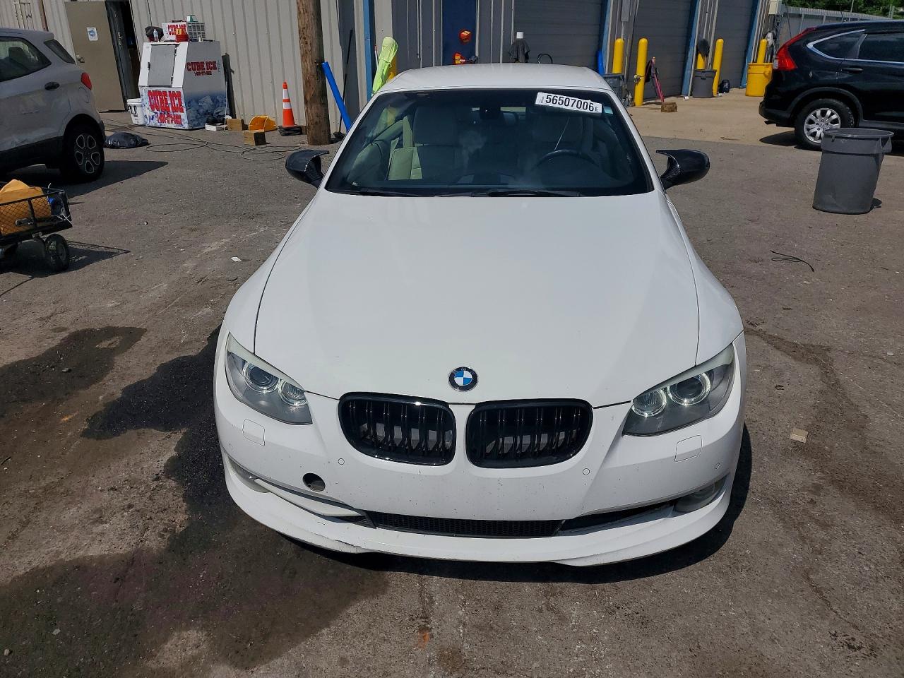 2013 Bmw 328 I White vin: WBADW3C54DJ527450