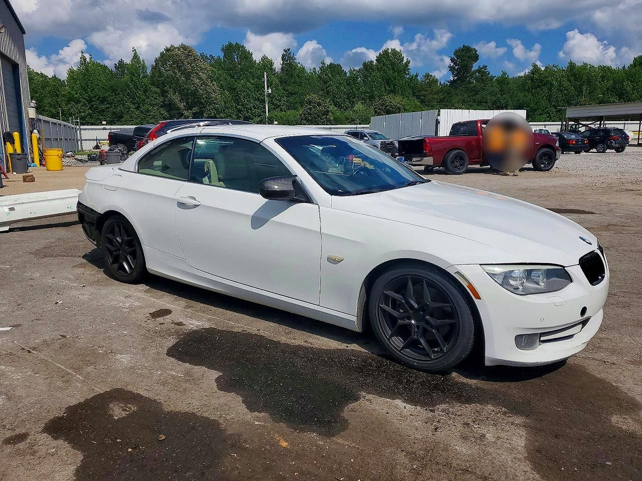 2013 Bmw 328 I White vin: WBADW3C54DJ527450