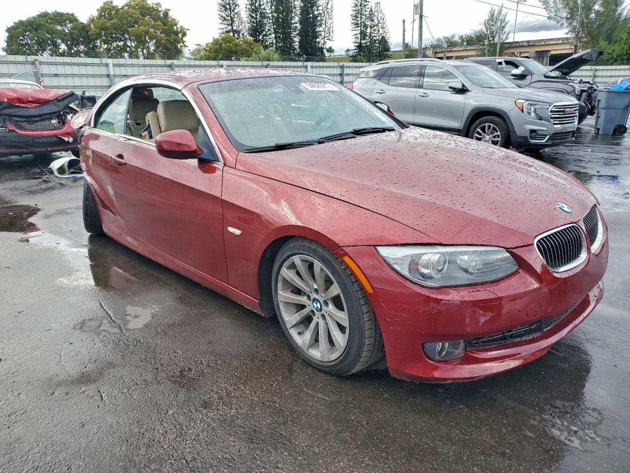 2013 Bmw 328 I Burgundy vin: WBADW3C55DJ525979