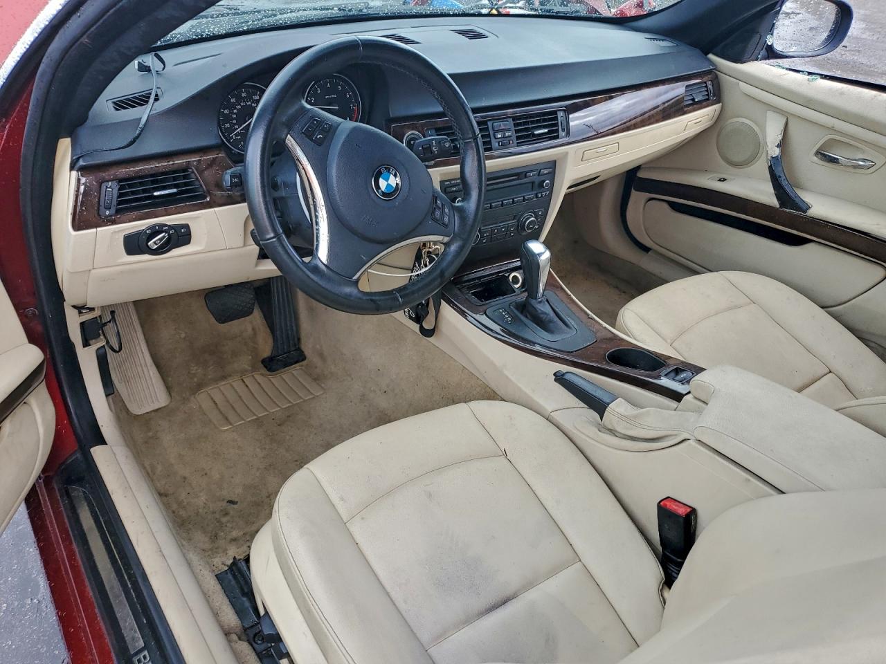 2013 Bmw 328 I Burgundy vin: WBADW3C55DJ525979
