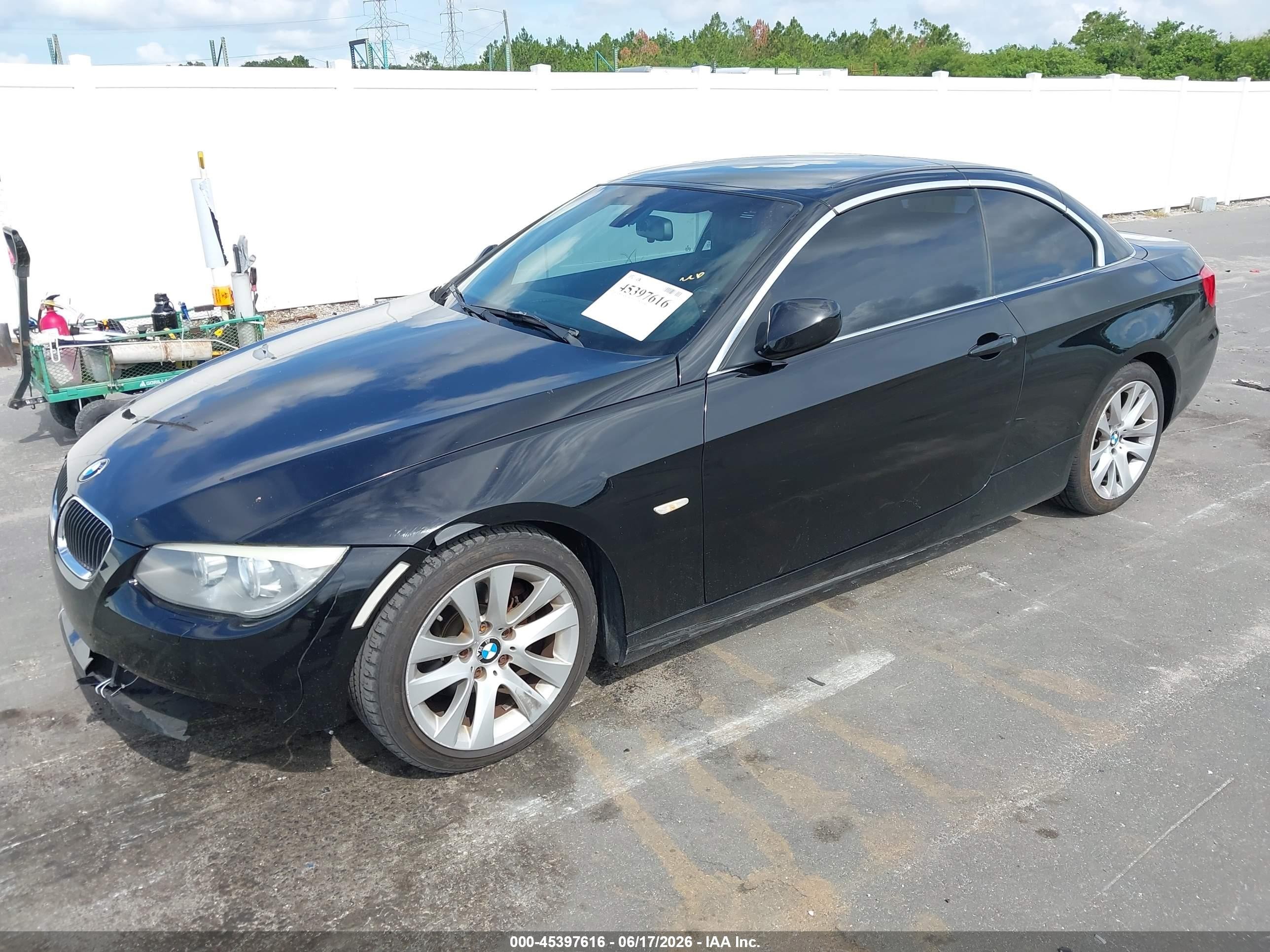 2011 Bmw 328i Black vin: WBADW3C56BE539007