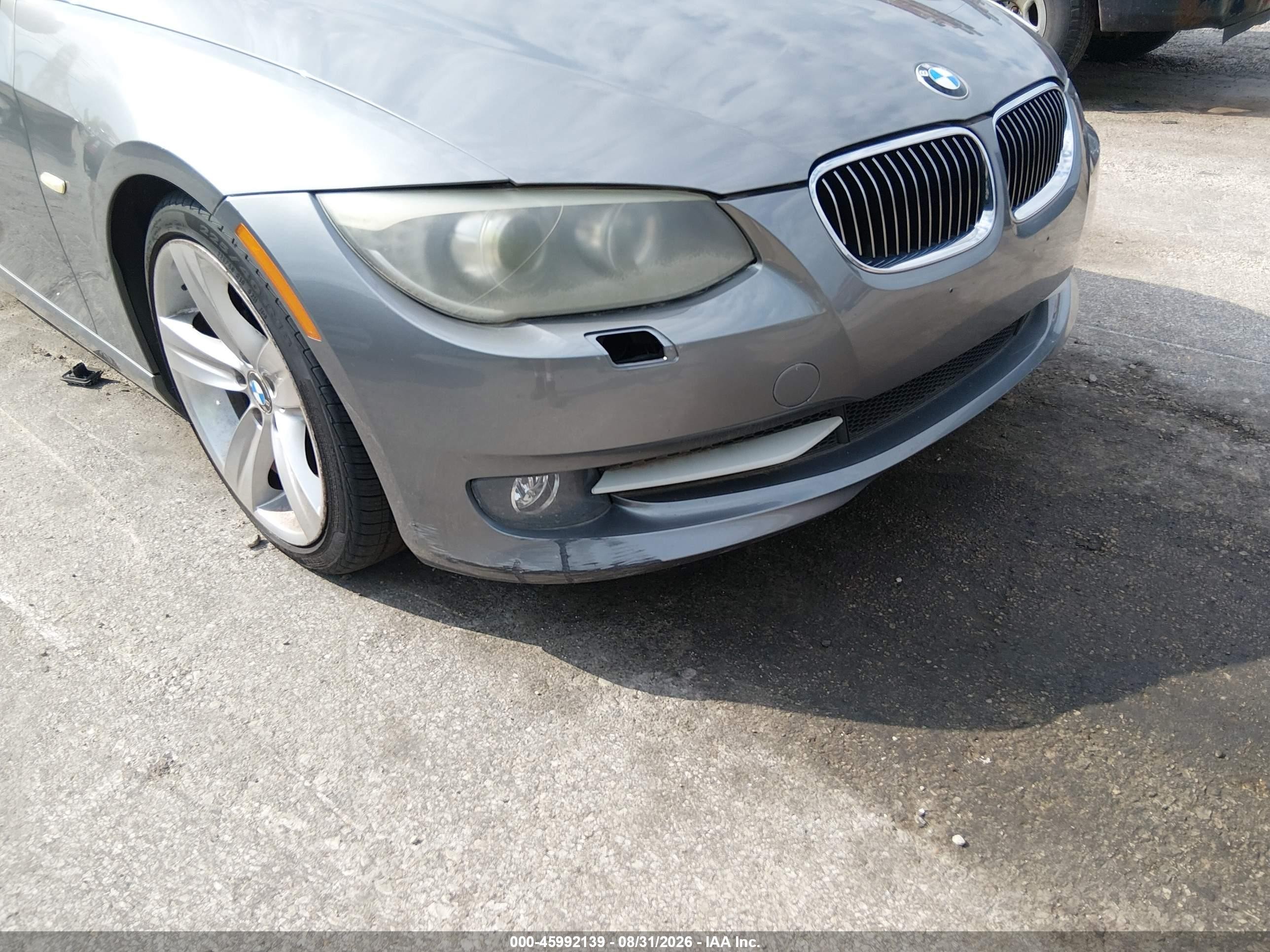 2011 Bmw 328i   Gray vin: WBADW3C56BE539394