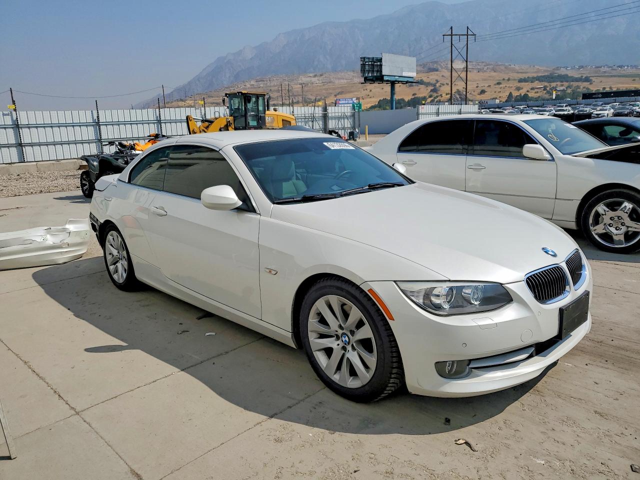 2013 Bmw 328 I White vin: WBADW3C56DJ527191