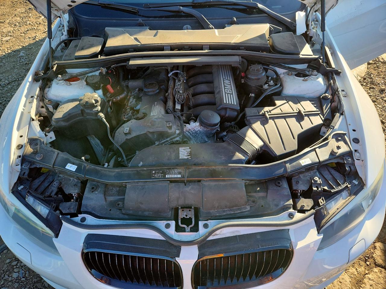 2011 Bmw 328 I White vin: WBADW3C57BE541137