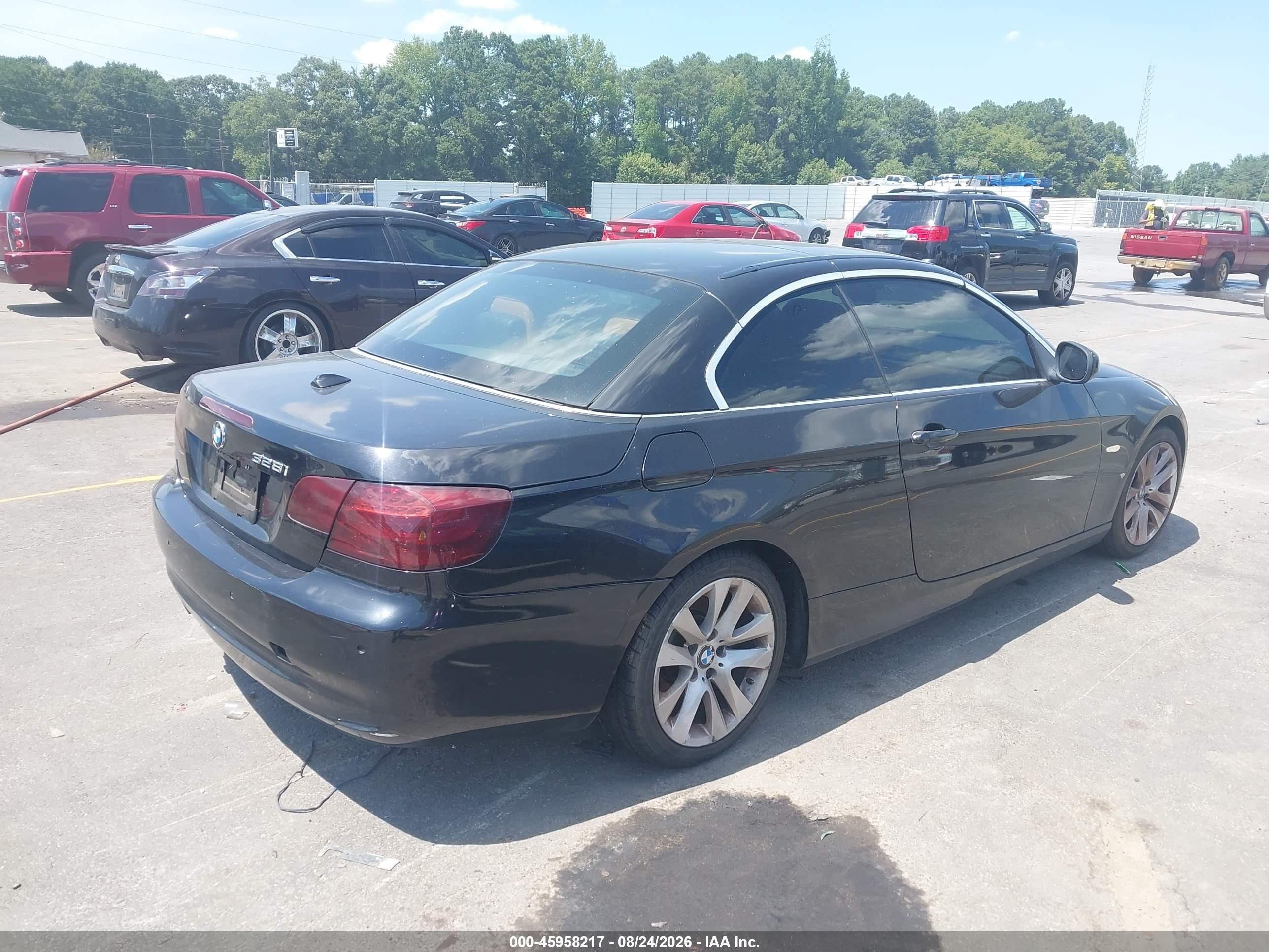 2013 Bmw 328i   Black vin: WBADW3C57DJ527524