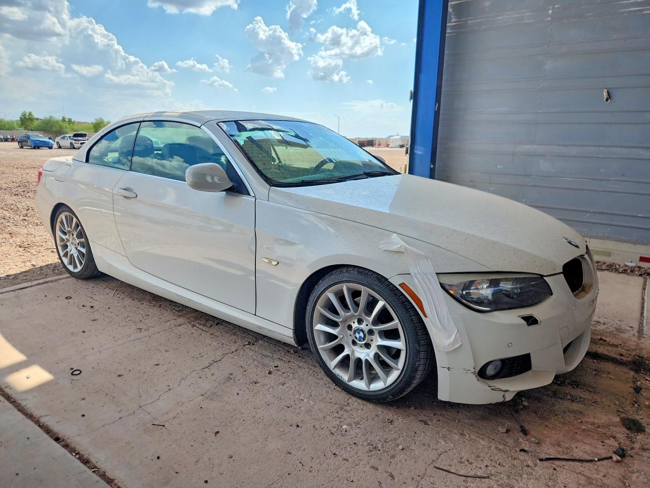 2012 Bmw 328 I White vin: WBADW3C58CE824227