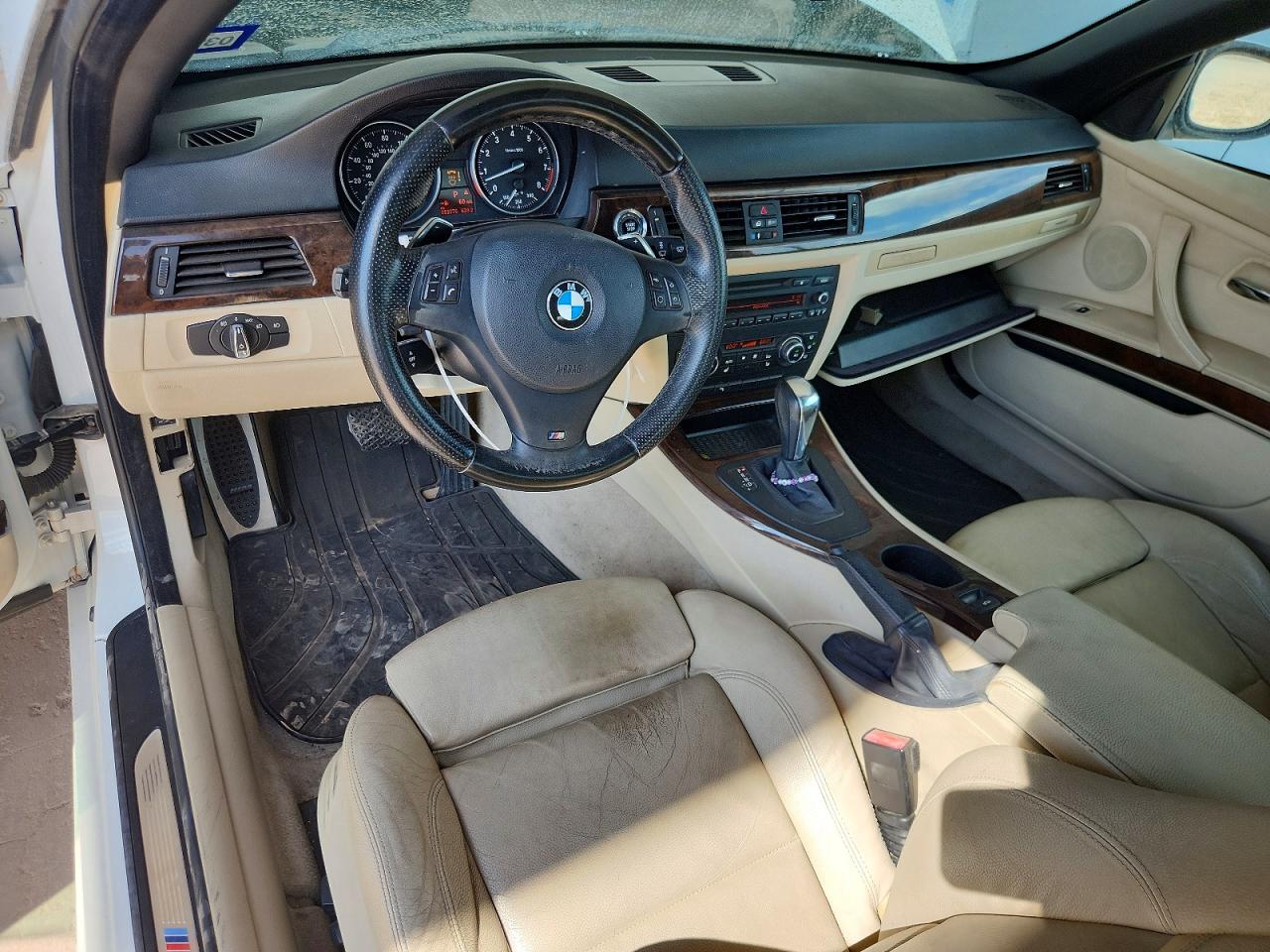 2012 Bmw 328 I White vin: WBADW3C58CE824227