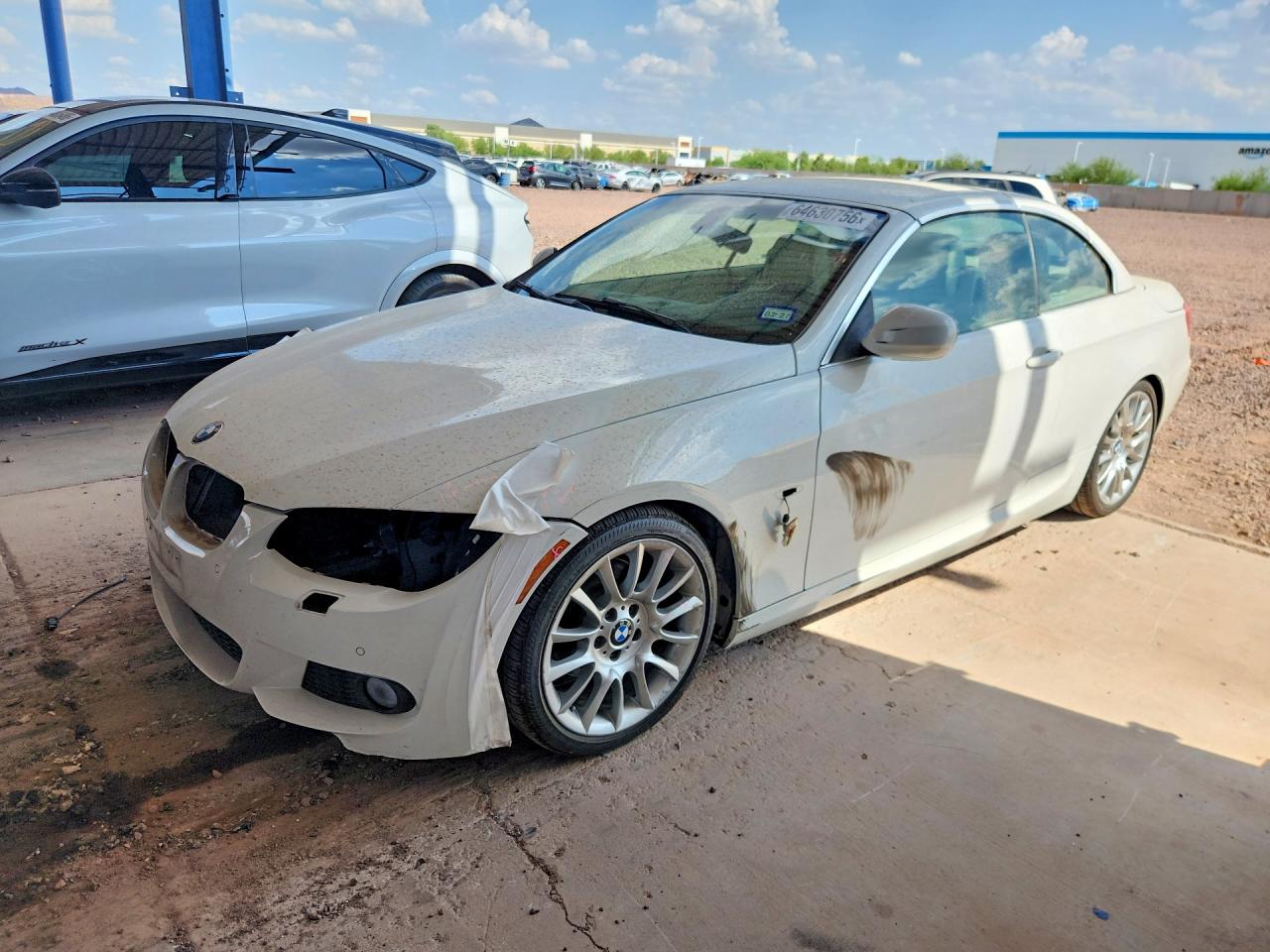 2012 Bmw 328 I White vin: WBADW3C58CE824227