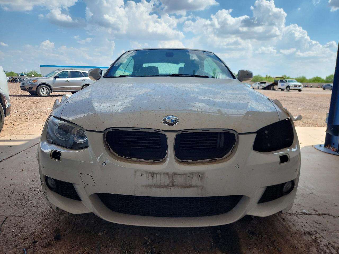 2012 Bmw 328 I White vin: WBADW3C58CE824227