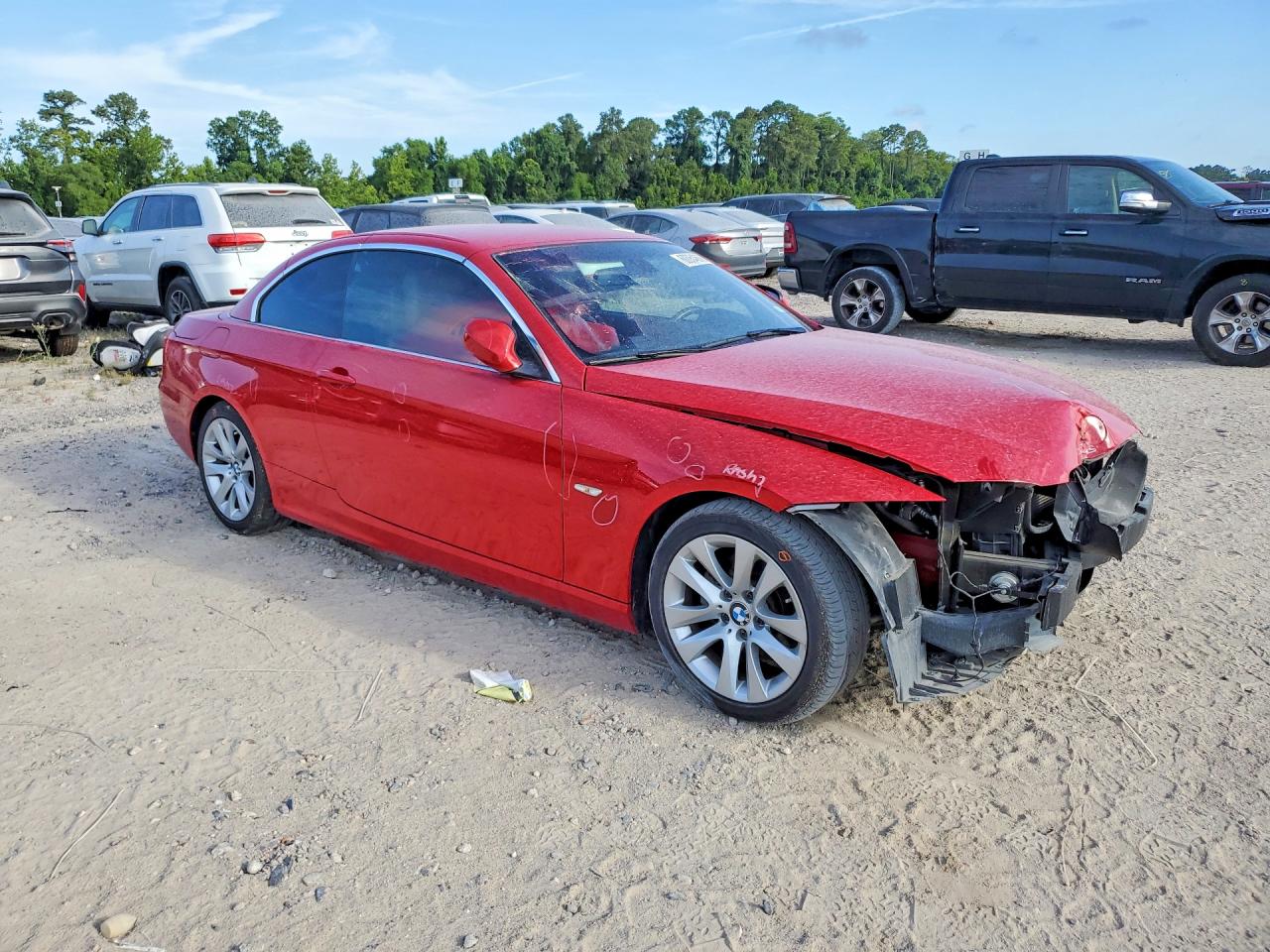 2013 Bmw 328 I Red vin: WBADW3C58DJ525426
