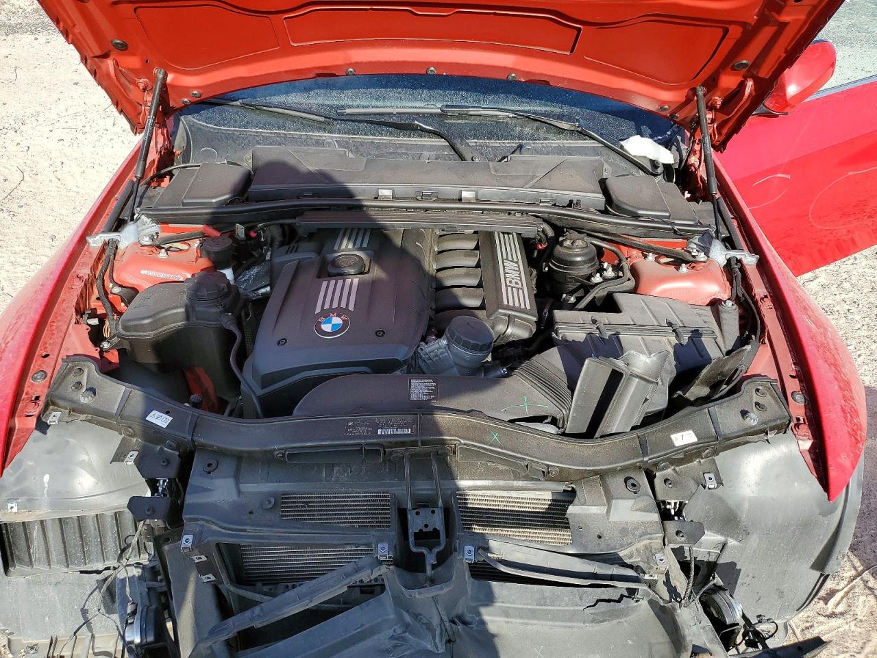 2013 Bmw 328 I Red vin: WBADW3C58DJ525426
