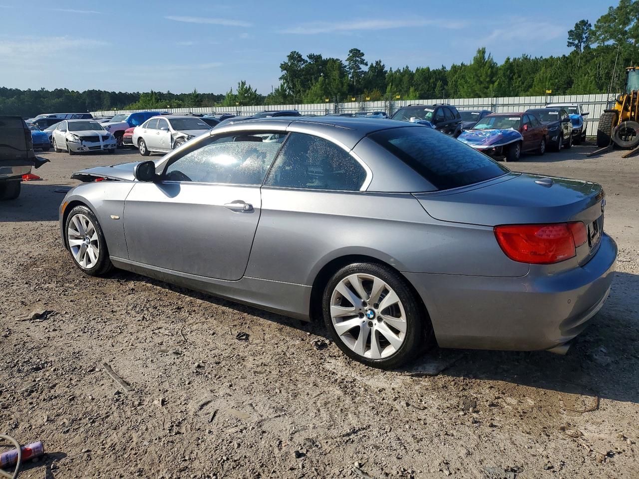 2013 Bmw 328 I Gray vin: WBADW3C58DJ527242
