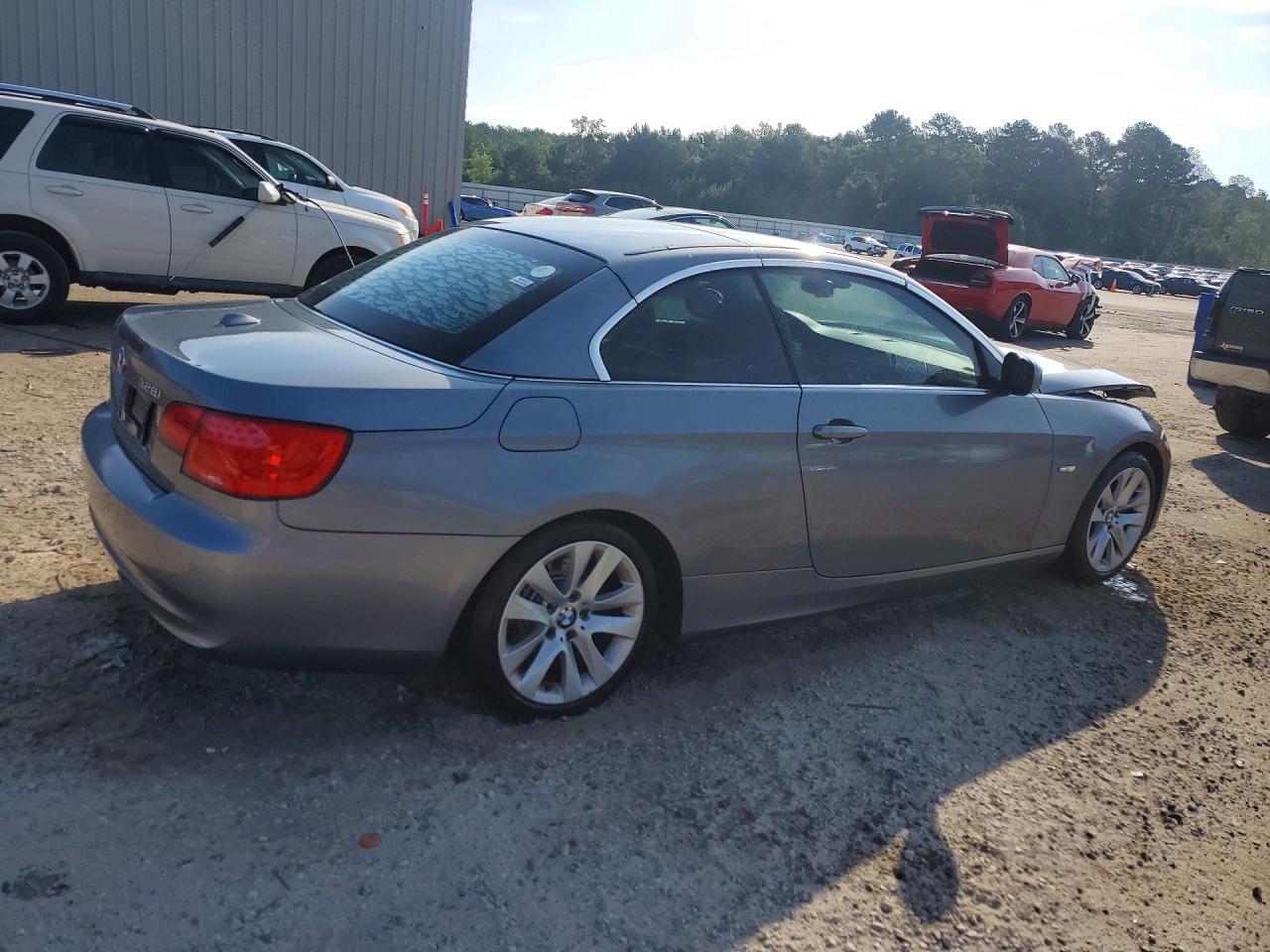 2013 Bmw 328 I Gray vin: WBADW3C58DJ527242