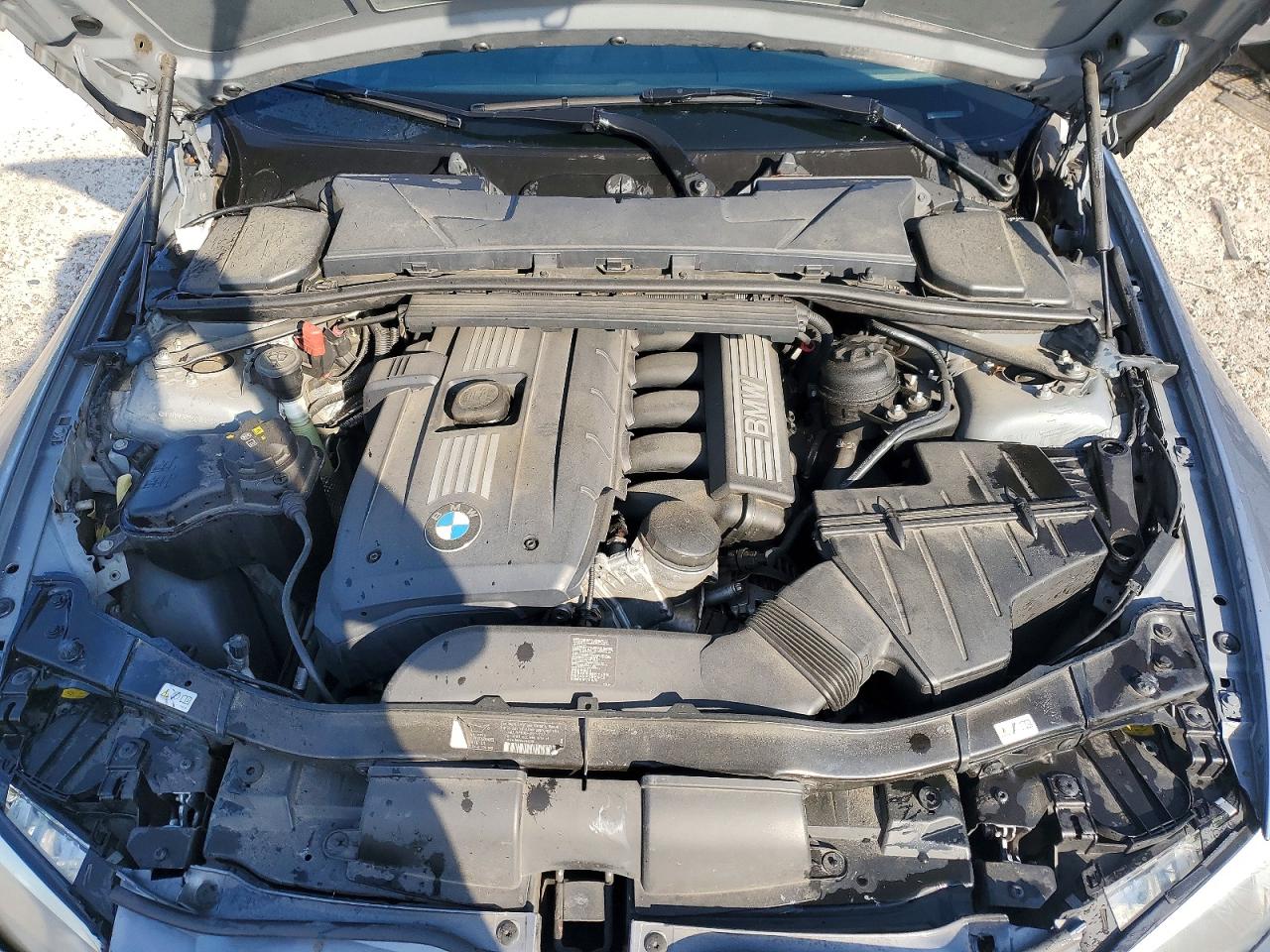 2013 Bmw 328 I Gray vin: WBADW3C58DJ527242