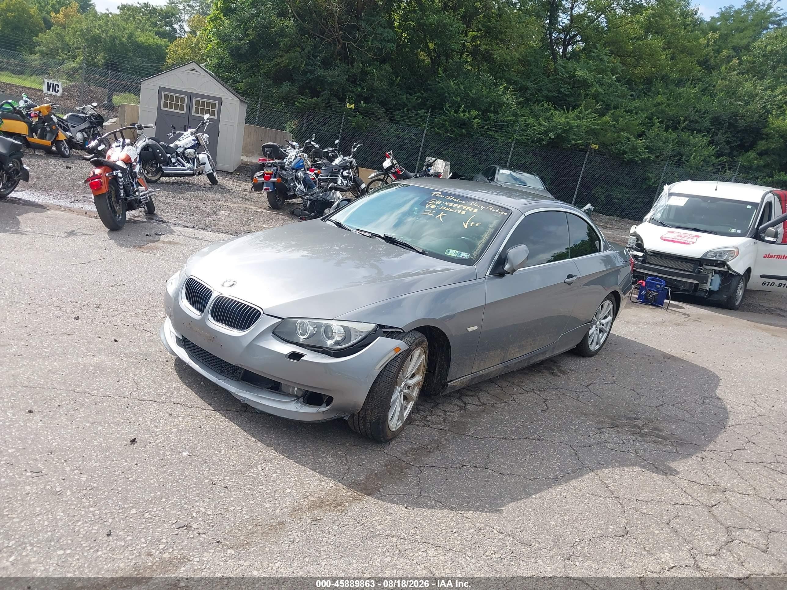 2013 Bmw 328i   Gray vin: WBADW3C59DJ526195
