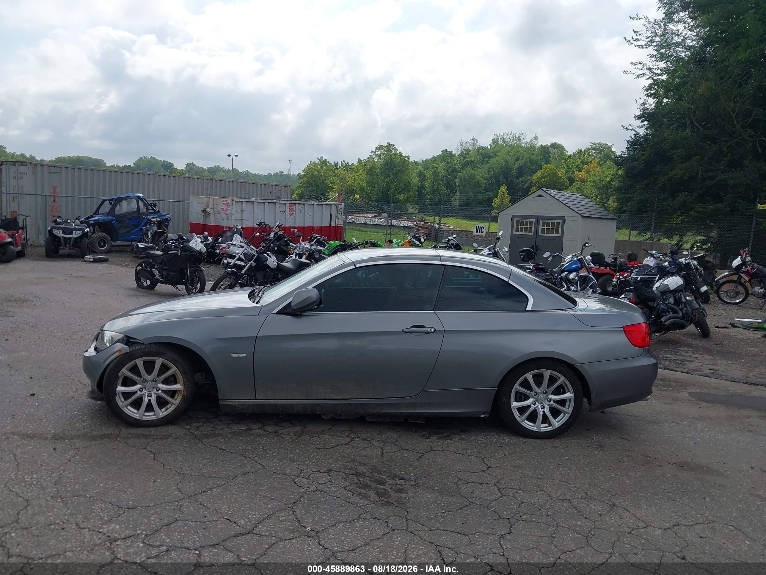 2013 Bmw 328i   Gray vin: WBADW3C59DJ526195