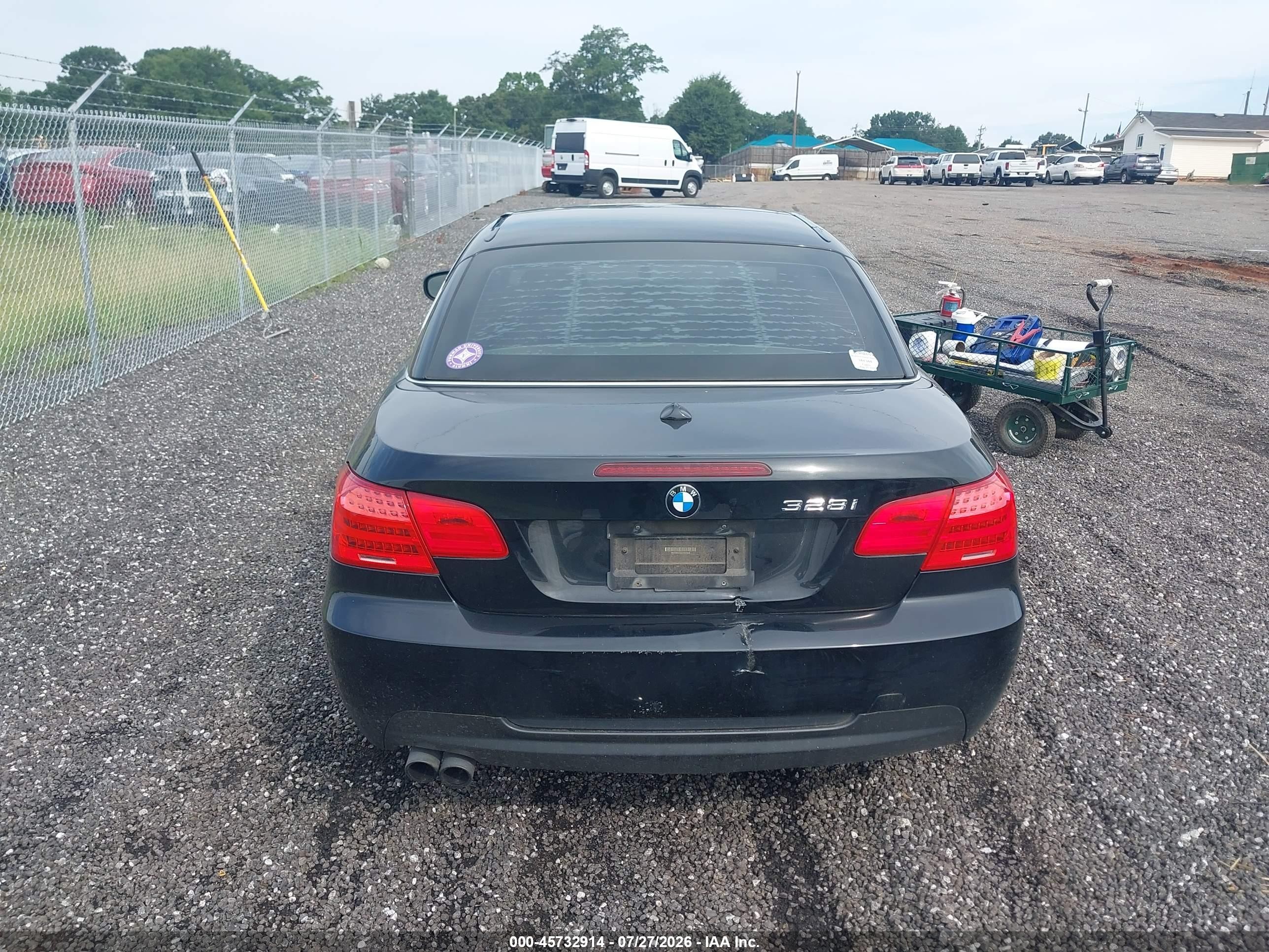 2012 Bmw 328i   Black vin: WBADW3C5XCE823645