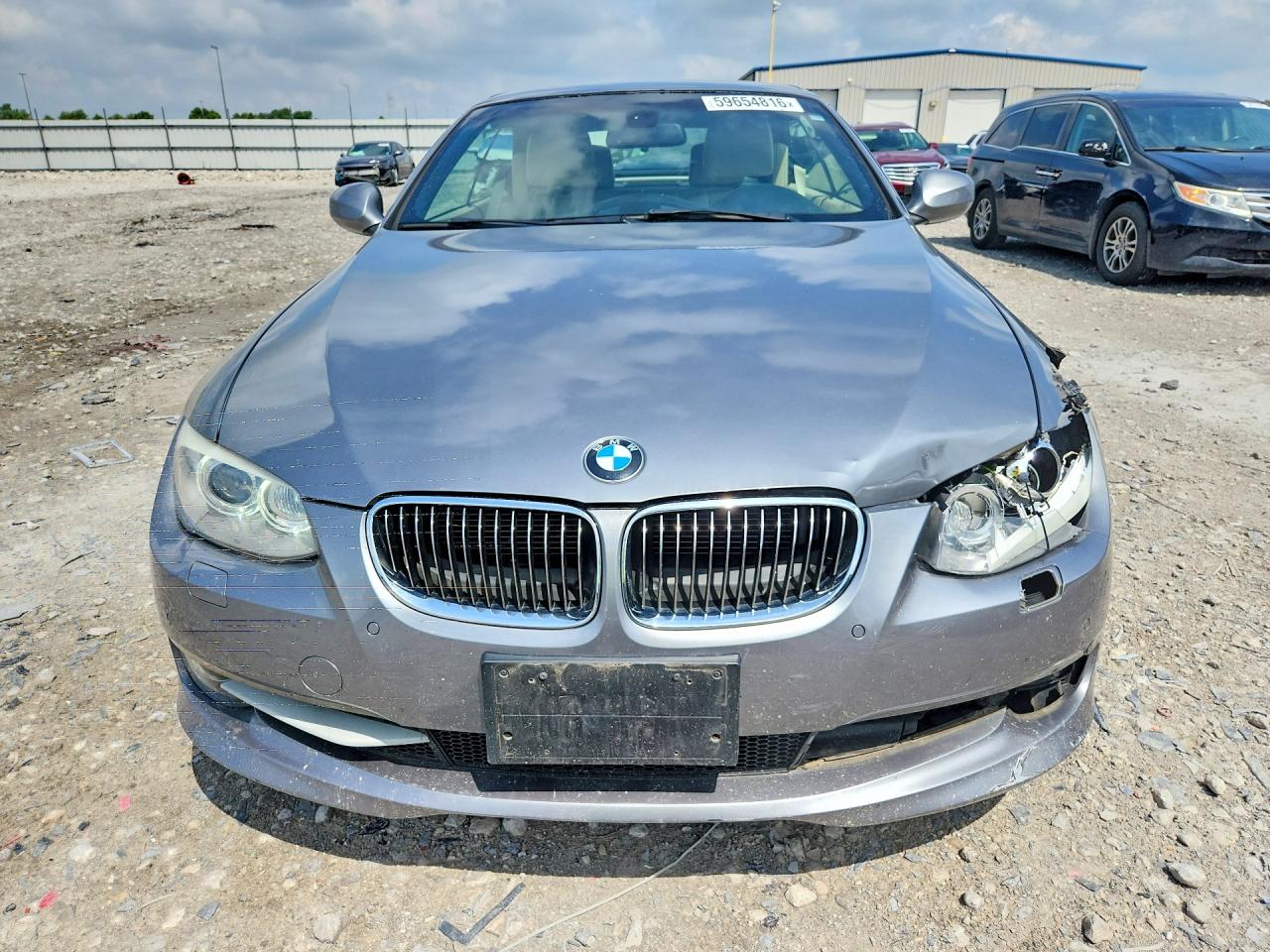 2013 Bmw 328 I Gray vin: WBADW3C5XDJ525170