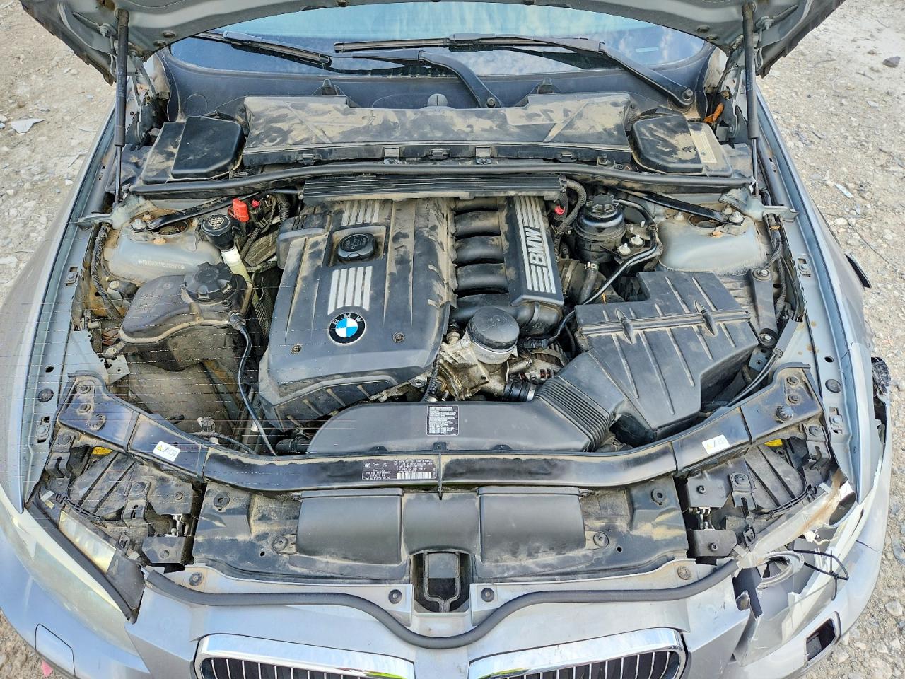 2013 Bmw 328 I Gray vin: WBADW3C5XDJ525170