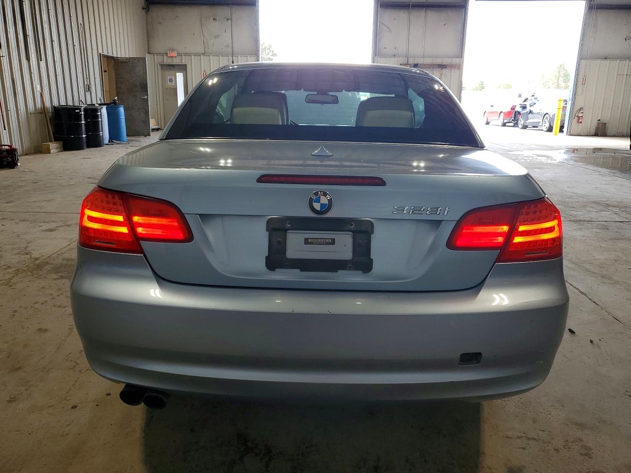 2012 Bmw 328 I Sulev Blue vin: WBADW7C50CE730317