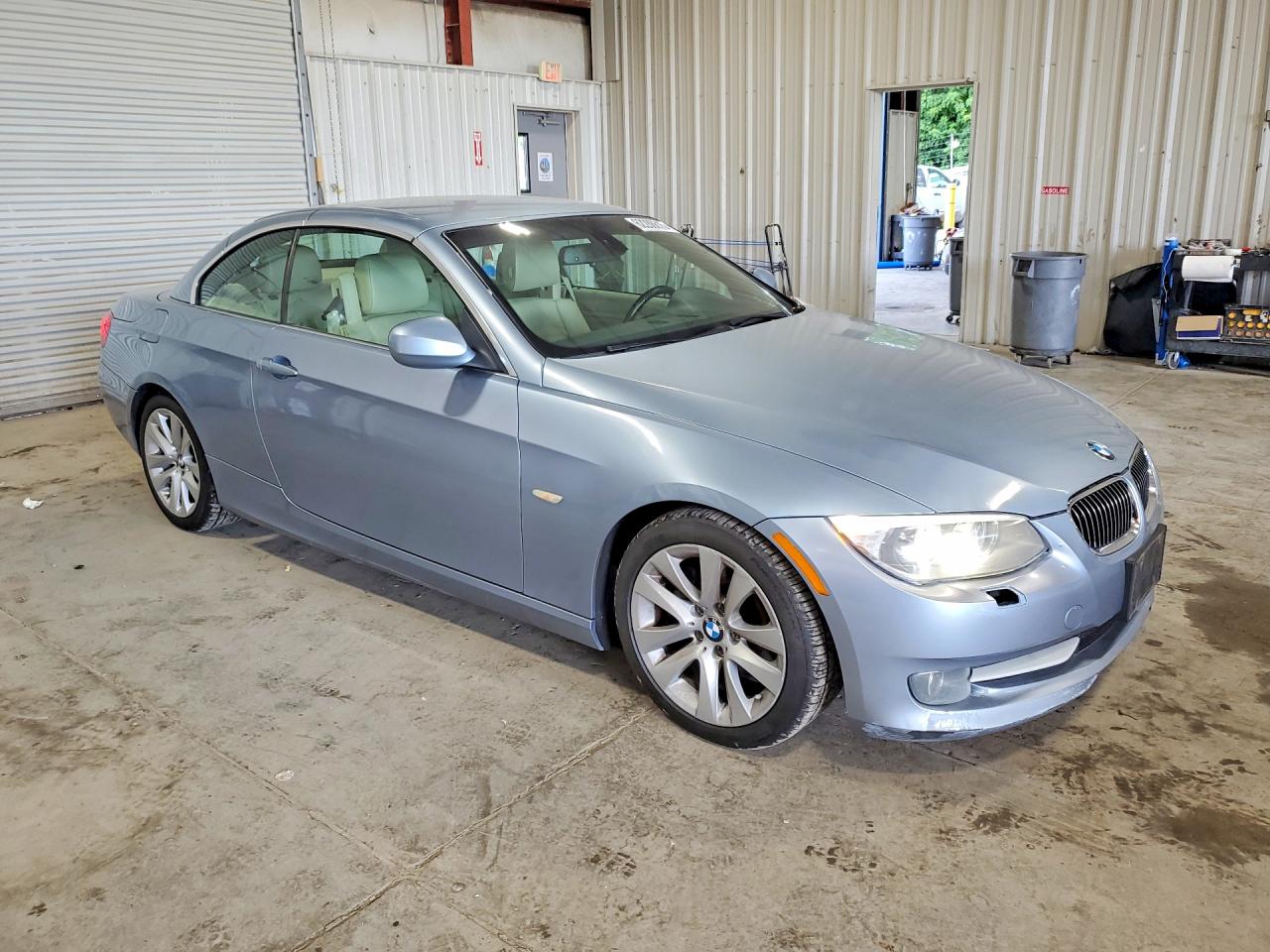 2012 Bmw 328 I Sulev Blue vin: WBADW7C50CE730317