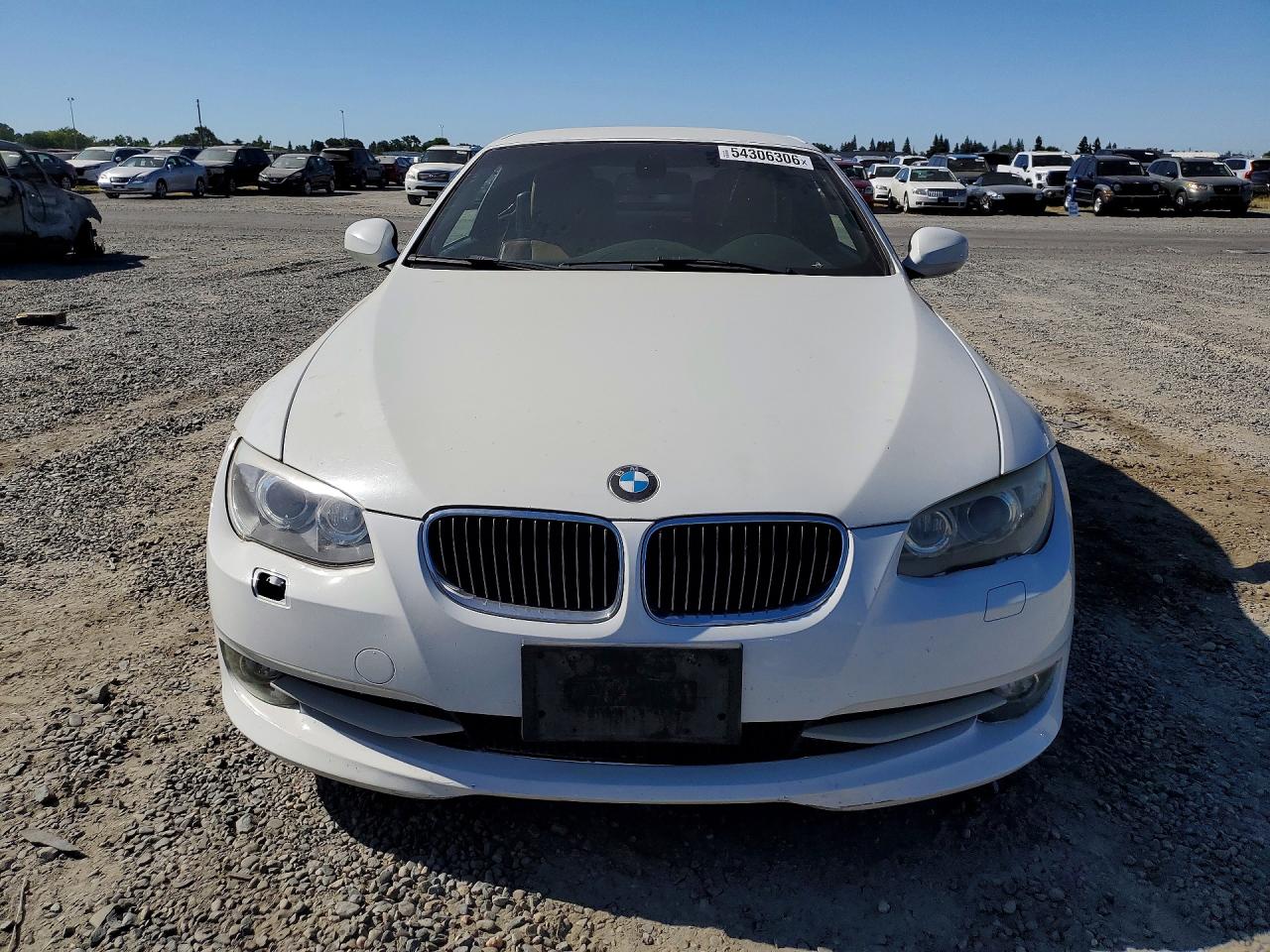 2011 Bmw 328 I Sulev White vin: WBADW7C51BE443678