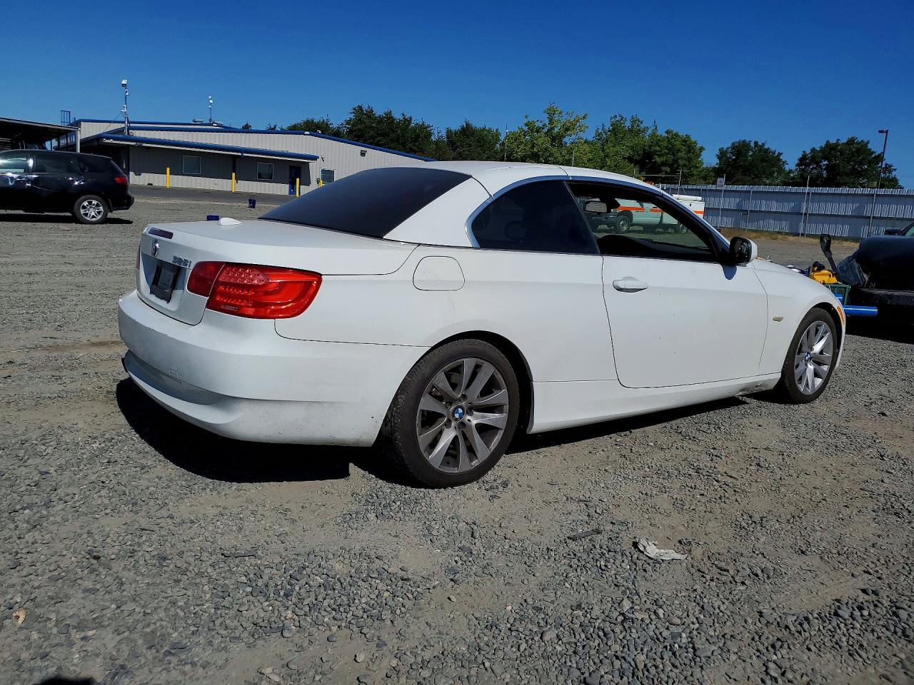 2011 Bmw 328 I Sulev White vin: WBADW7C51BE443678