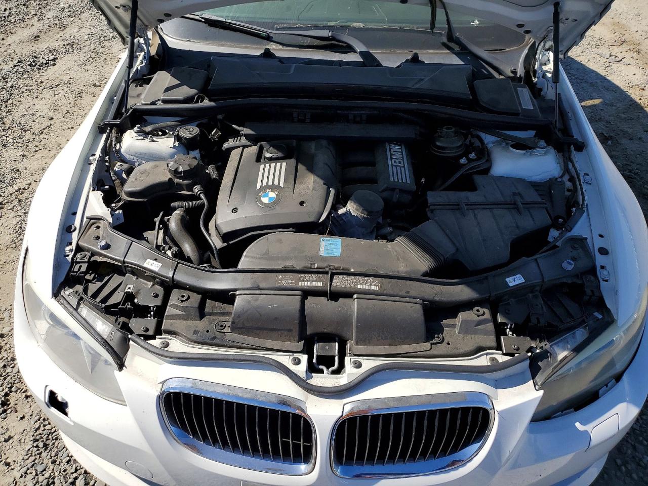 2011 Bmw 328 I Sulev White vin: WBADW7C51BE443678
