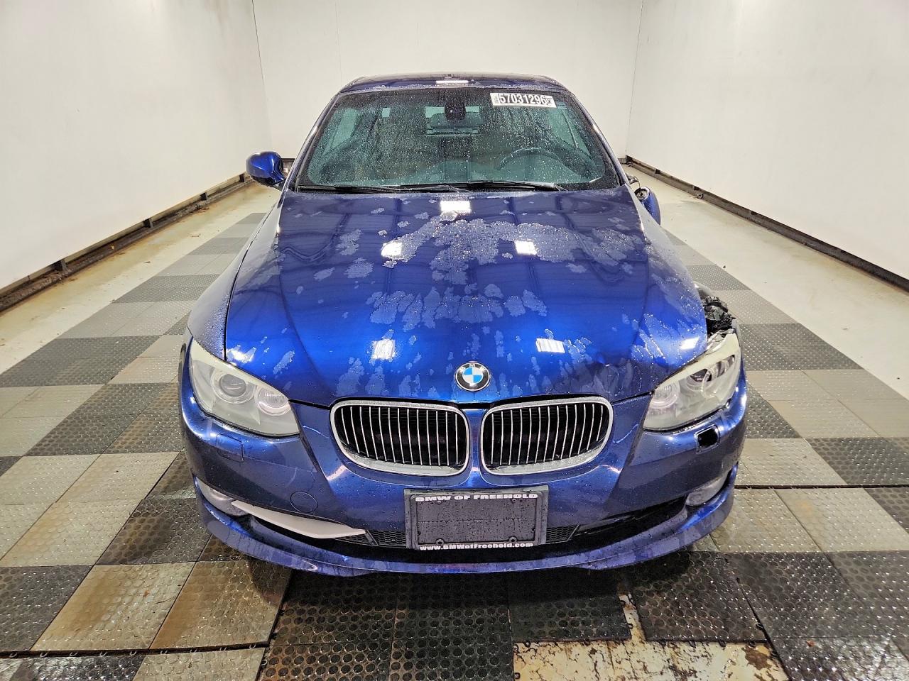 2011 Bmw 328 I Sulev Blue vin: WBADW7C51BE727926