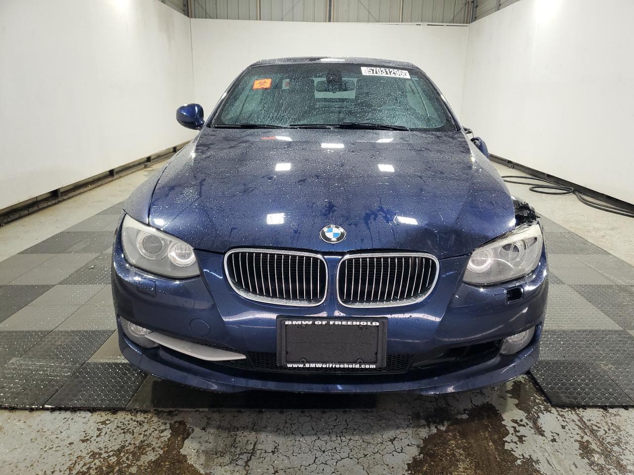2011 Bmw 328 I Sulev Blue vin: WBADW7C51BE727926 Damage: Front Bumper, Broken, Replacement Required