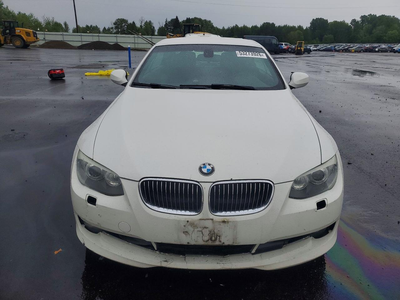 2011 Bmw 328 I Sulev White vin: WBADW7C51BE728087