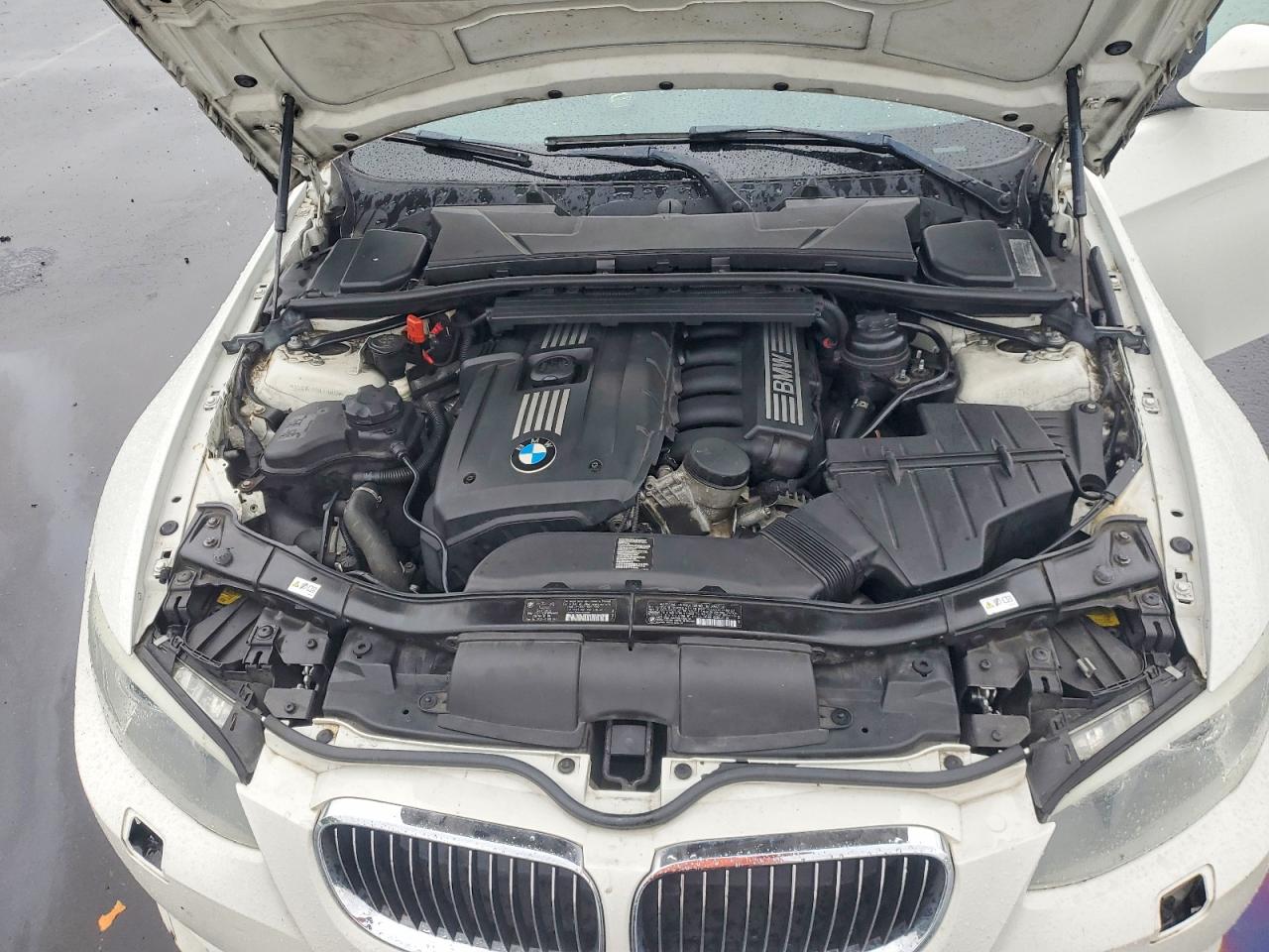 2011 Bmw 328 I Sulev White vin: WBADW7C51BE728087