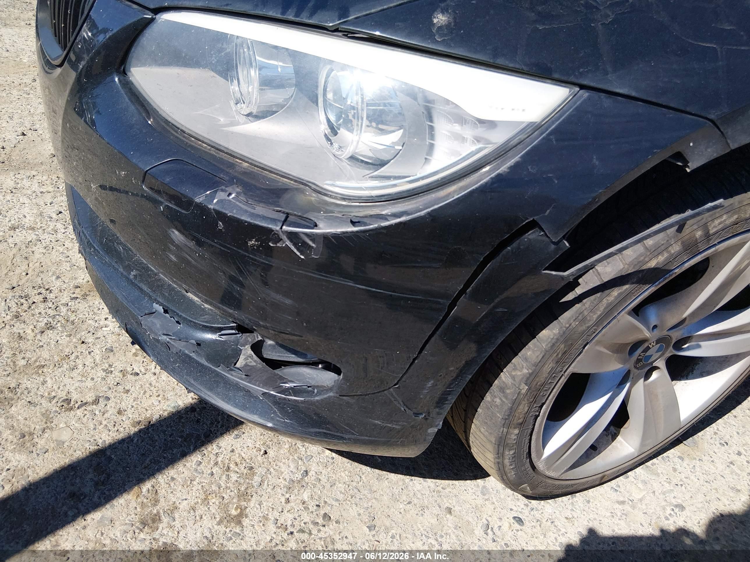 2011 Bmw 328i   Черный vin: WBADW7C52BE544518