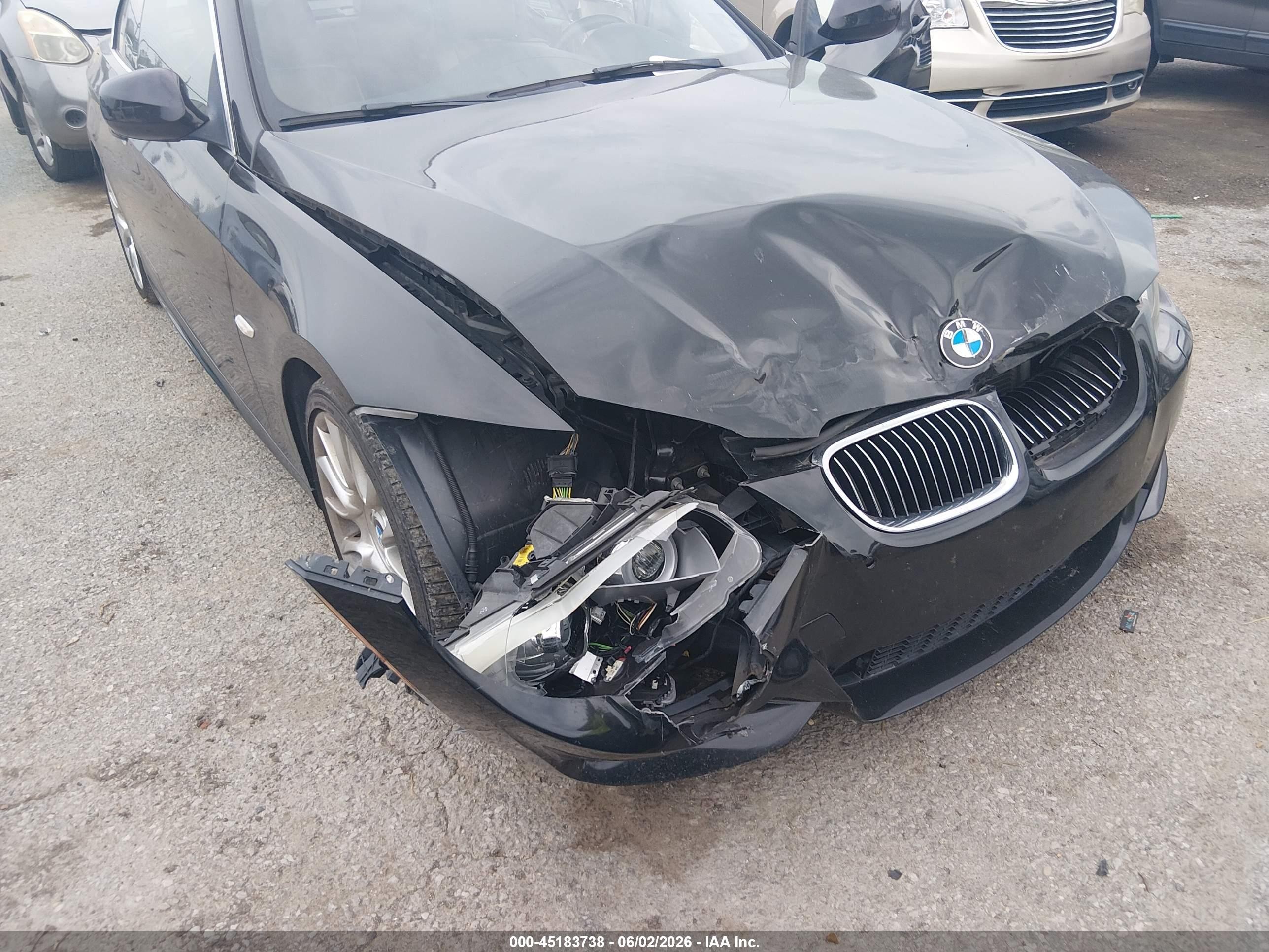 2012 Bmw 328i   Black vin: WBADW7C52CE728780