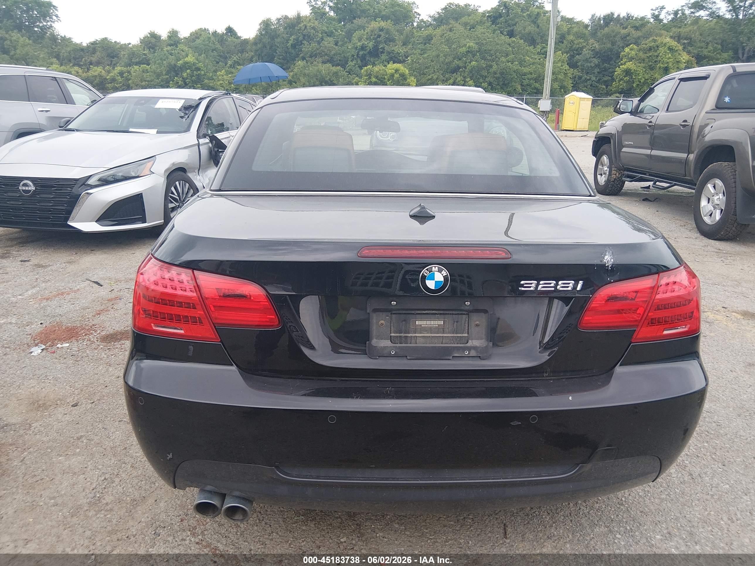 2012 Bmw 328i   Black vin: WBADW7C52CE728780