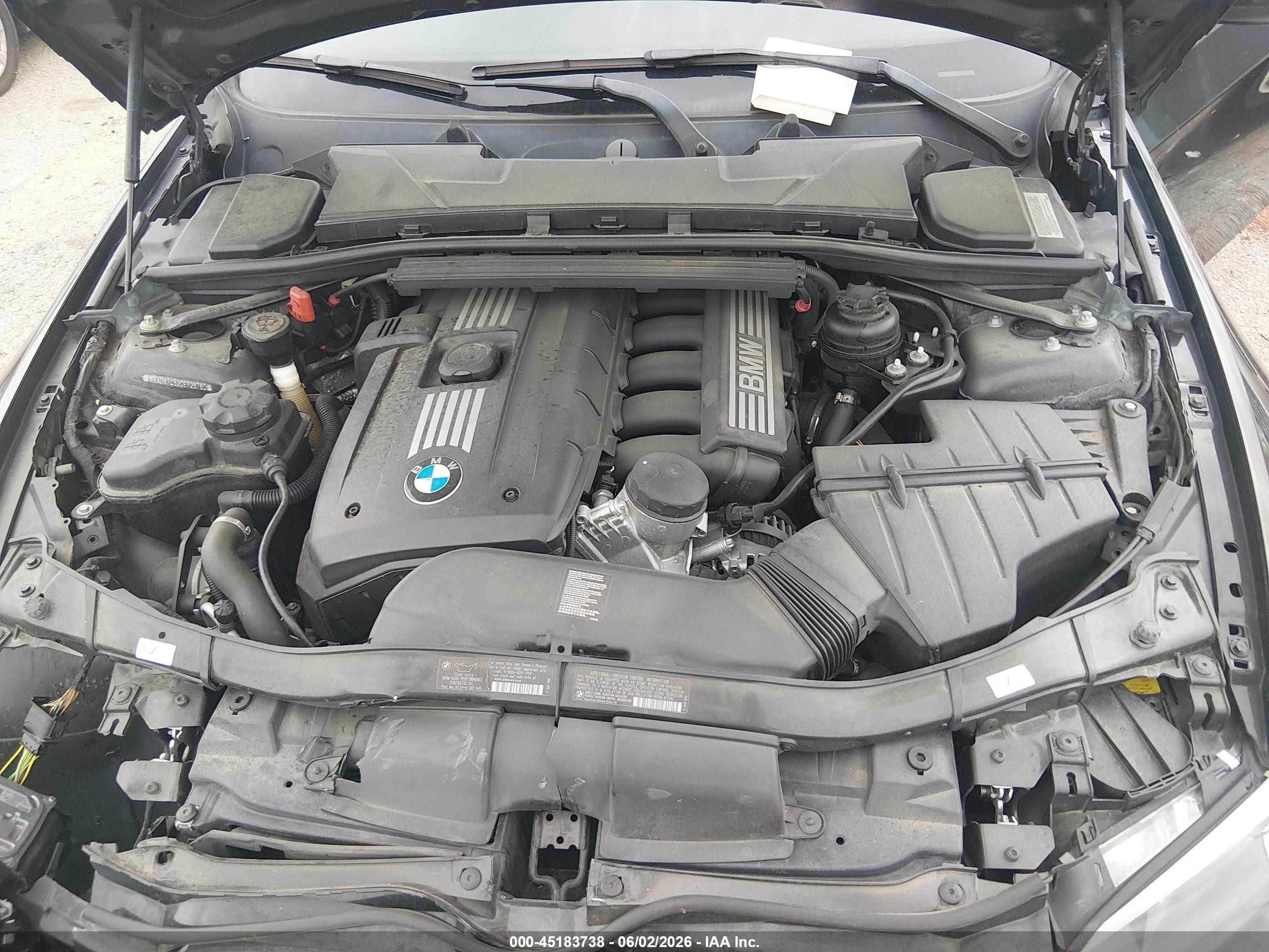 2012 Bmw 328i   Black vin: WBADW7C52CE728780