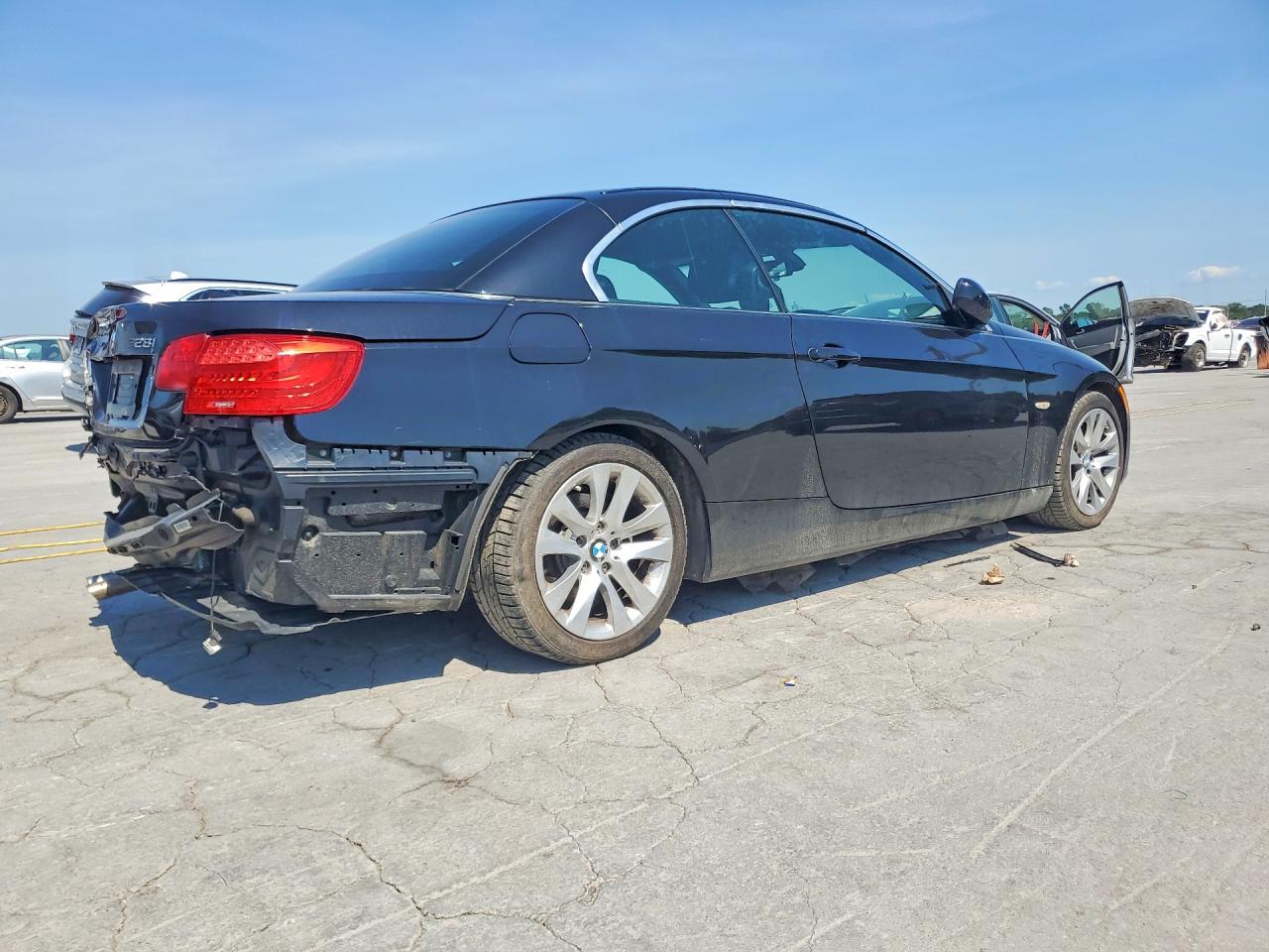 2013 Bmw 328 I Sulev Black vin: WBADW7C52DE440274